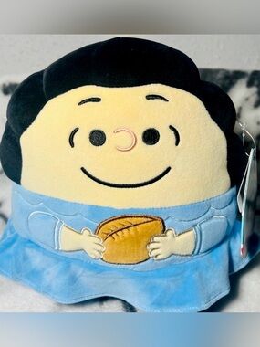 SQUISHMALLOWS - THE PEANUTS’ LUCY WITH FOOTBALL PLUSH - 8.5” - NWT COLLECTIBLE